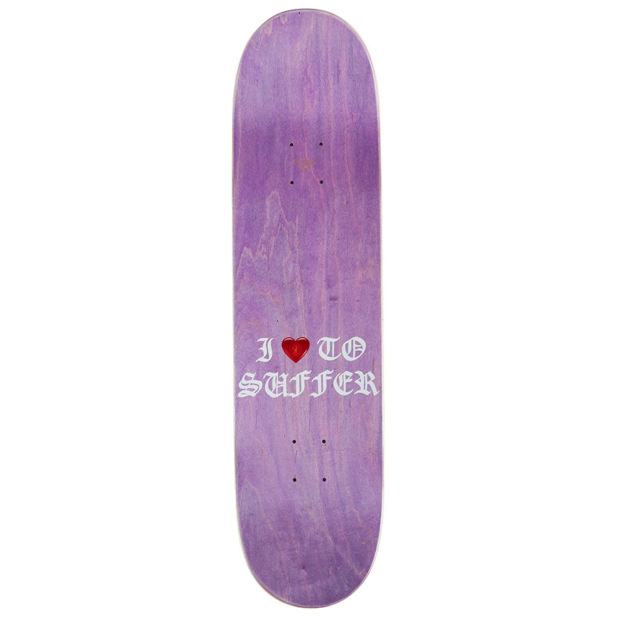 Zero Suffer Skateboard Deck - 8.25"