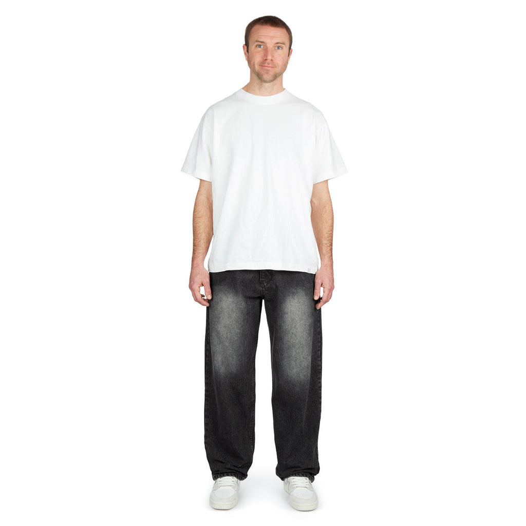 CCS Baggy Straight Denim Jeans - Pavement Black