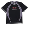 Welcome Rash Paneled T-Shirt - Black
