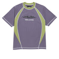 Welcome Rash Paneled T-Shirt - Grape