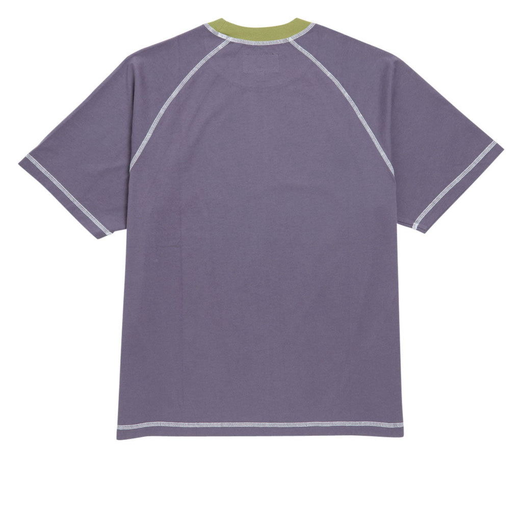 Welcome Rash Paneled T-Shirt - Grape