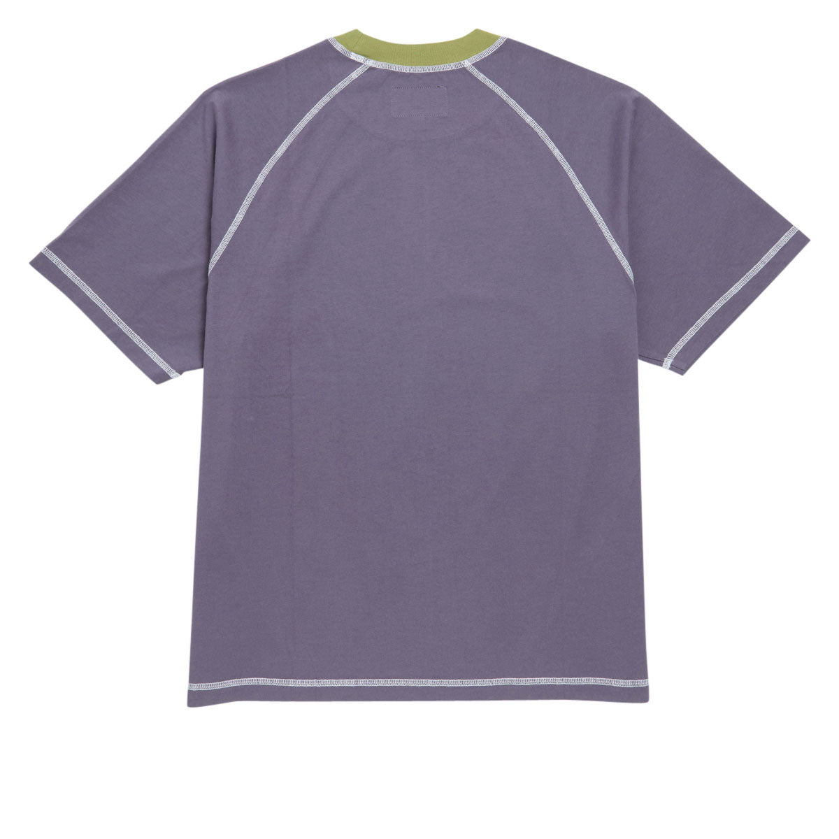 Welcome Rash Paneled T-Shirt - Grape