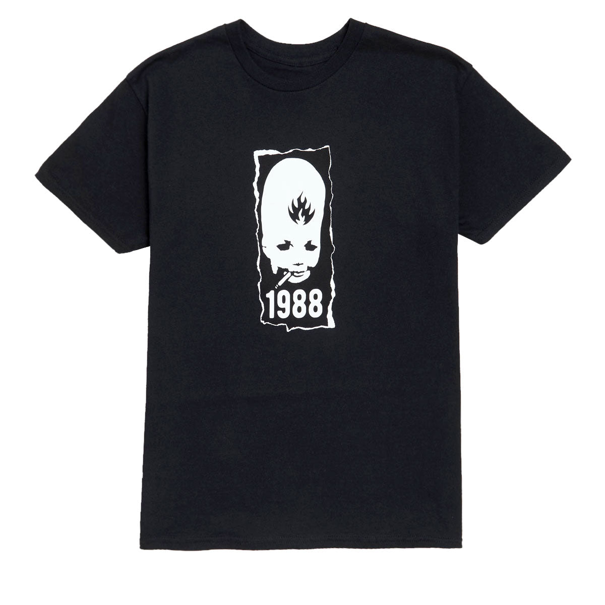 Black Label Thumbhead Torn T-Shirt - Black