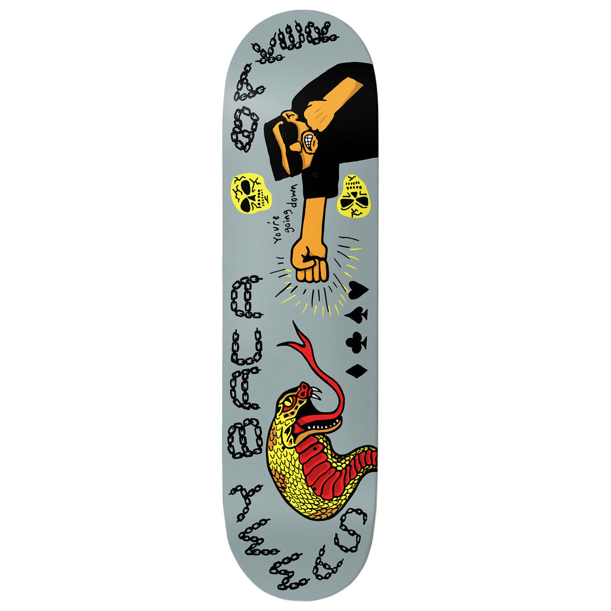 Baker Sammy Baca Going Down Skateboard Deck - 8.25"