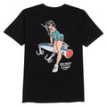 Reel Happy Popper T-Shirt - Black
