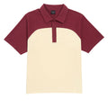 Quasi Leslie Raglan Polo Shirt - Maroon