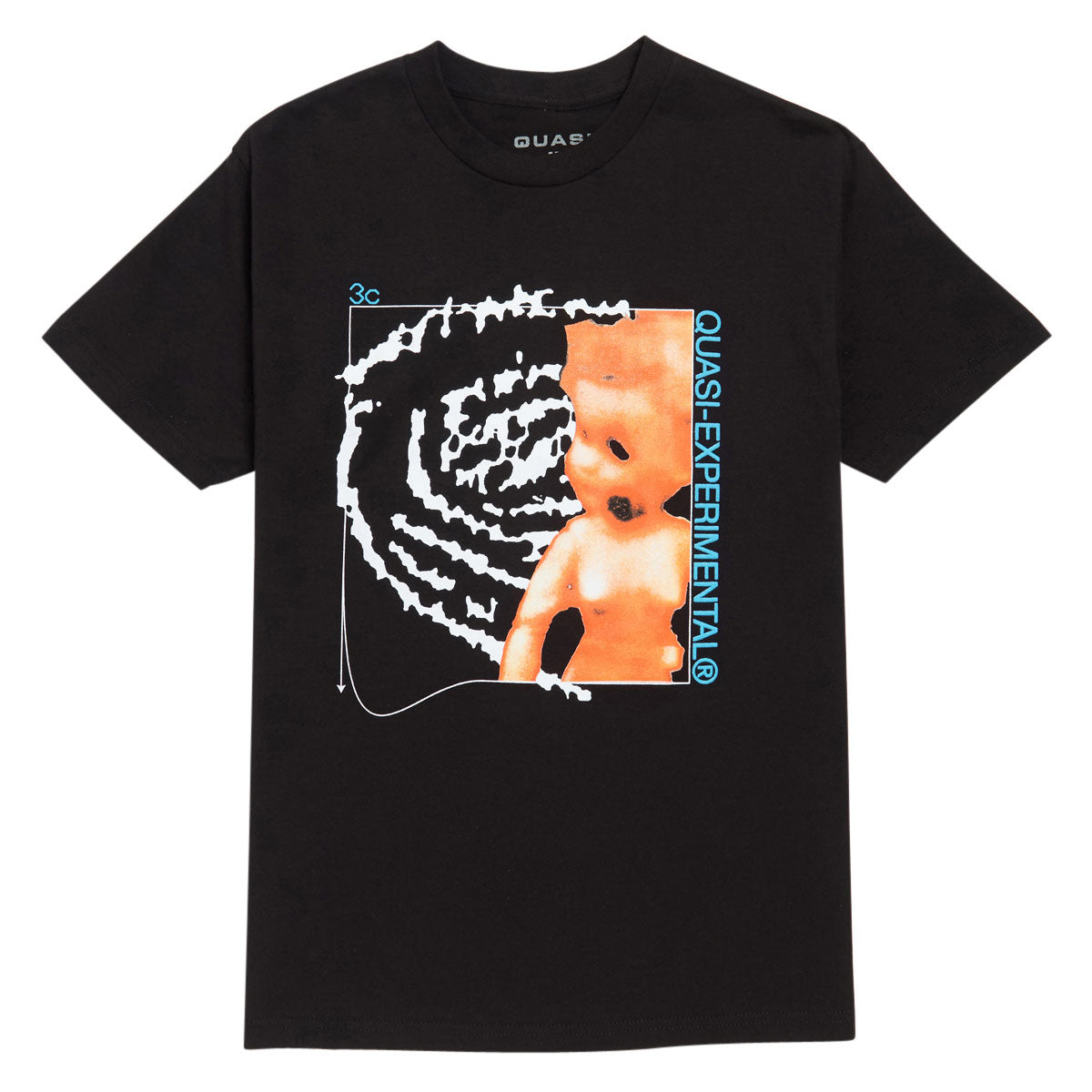Quasi Doll Face T-Shirt - Black