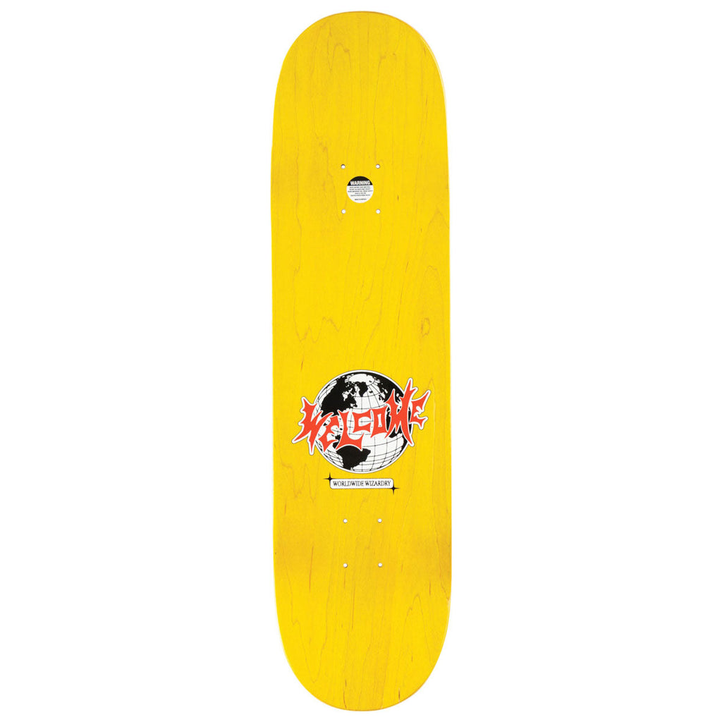 Welcome Mace Skateboard Deck - Black - 8.25"