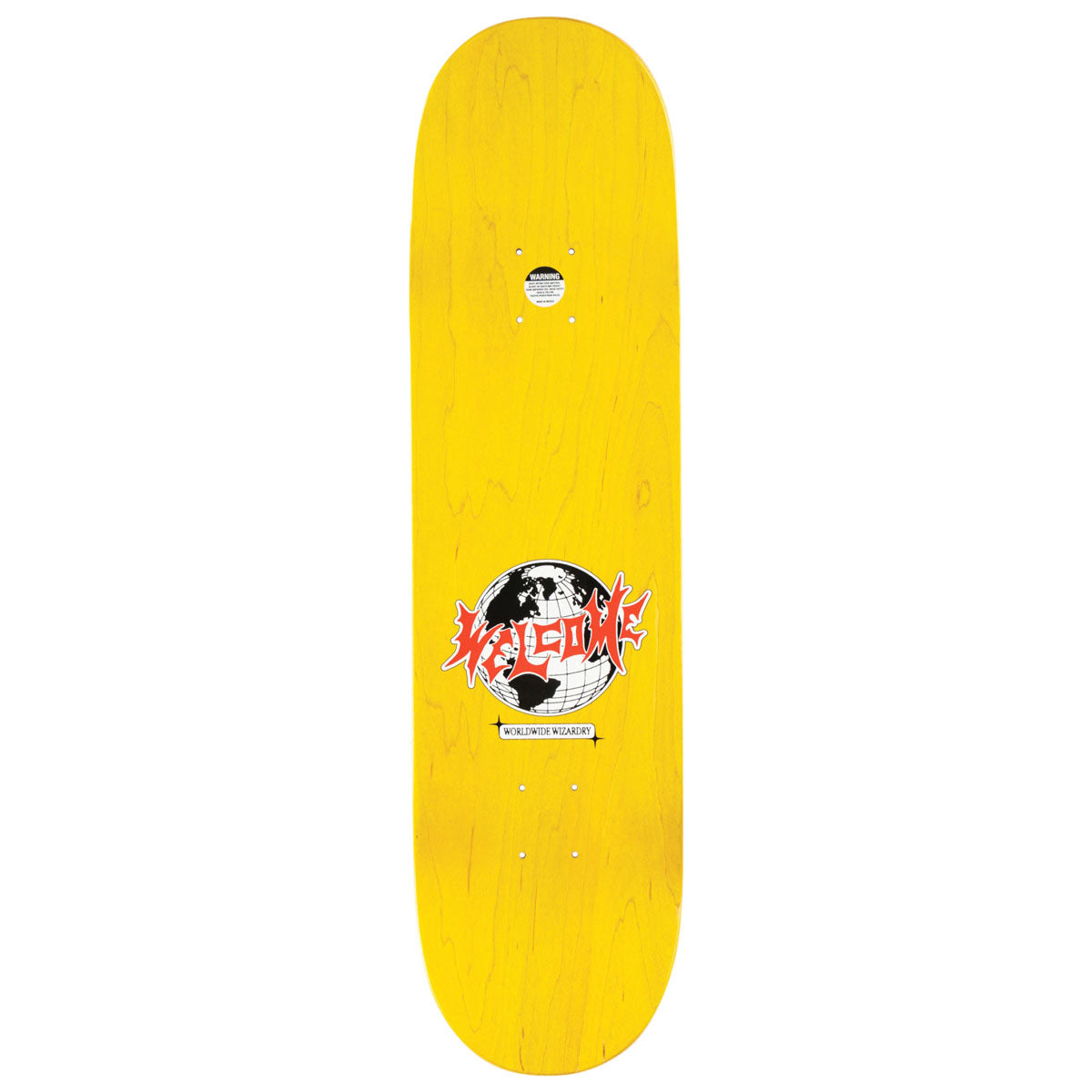 Welcome Mace Skateboard Deck - Black - 8.25"
