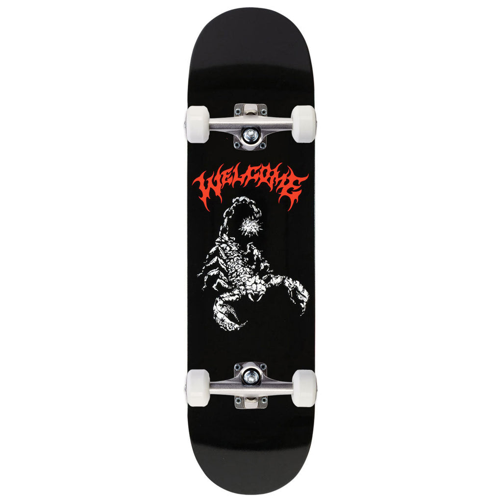 Welcome Mace Skateboard Complete - Black - 8.50"