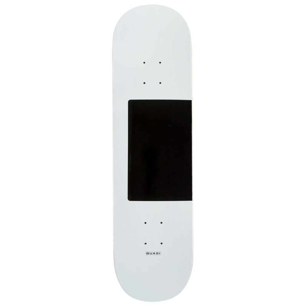Quasi Proto Skateboard Deck - Black/White - 8.25"