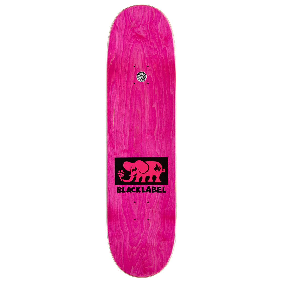 Black Label Elephant Block Skateboard Complete - Pink - 8.50"