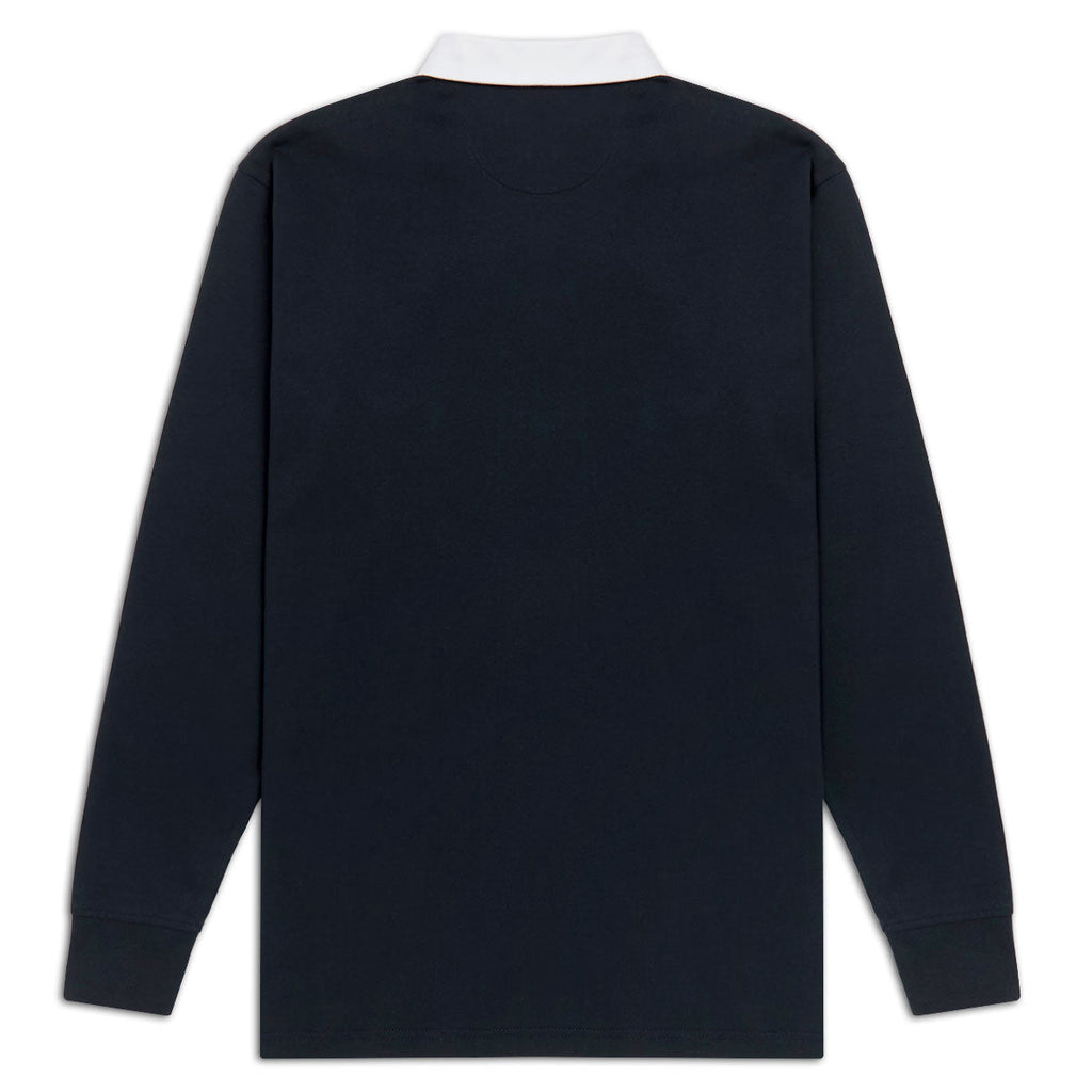 CCS Catalog Embroidered Rugby Shirt - Navy
