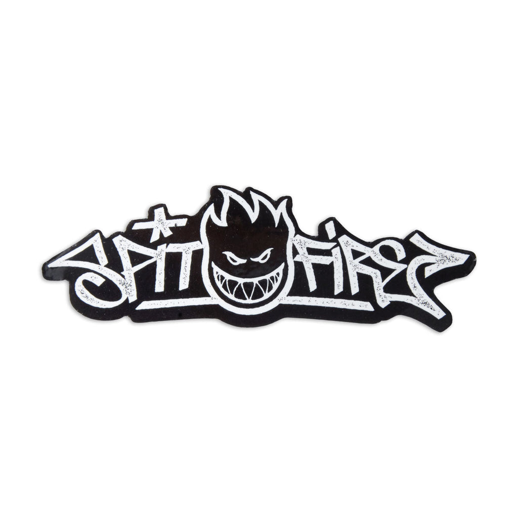 Spitfire Vinz SM Sticker - Black/White