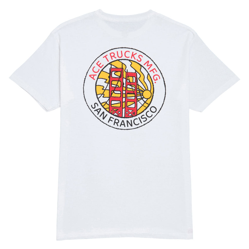 Ace Skate City T-Shirt - White