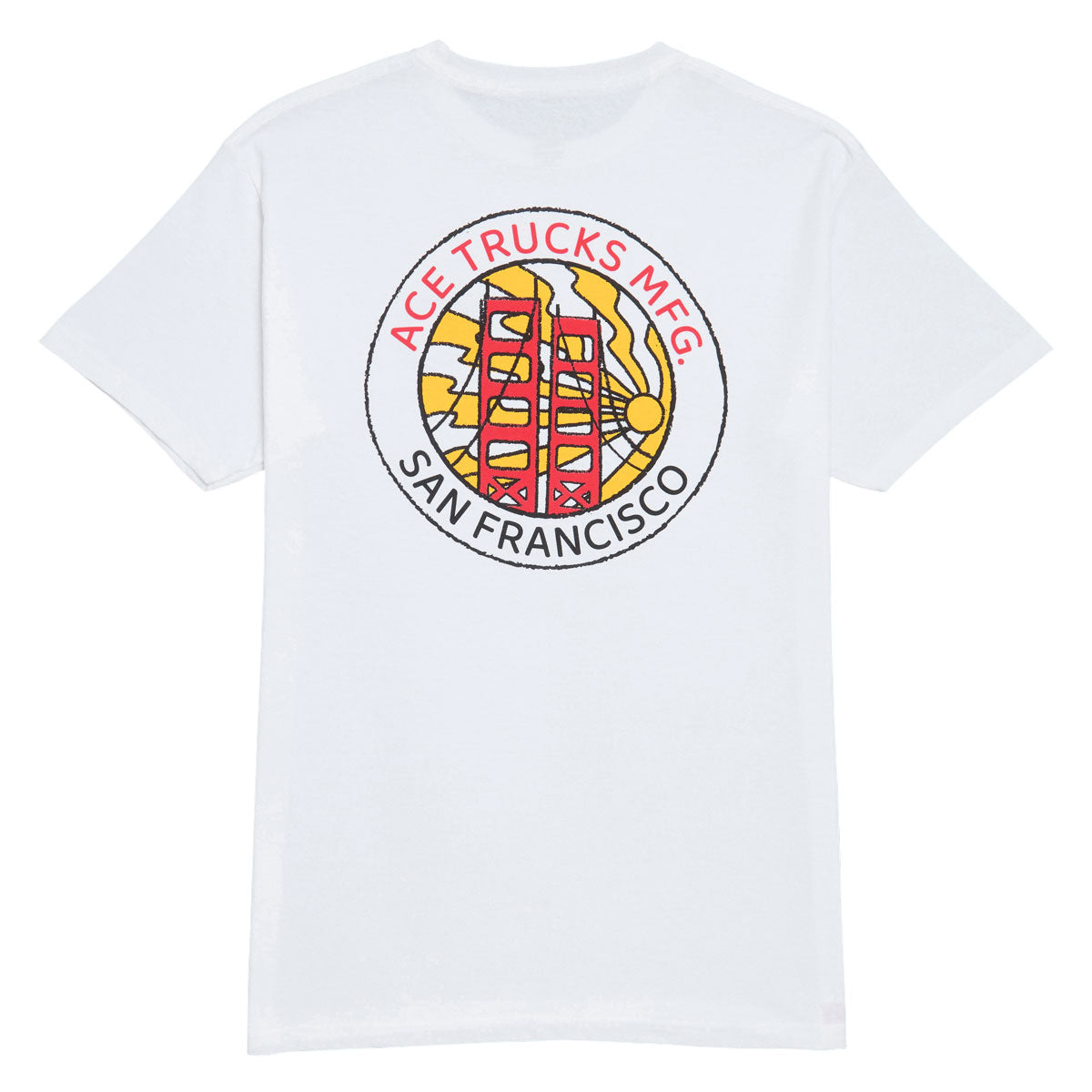 Ace Skate City T-Shirt - White