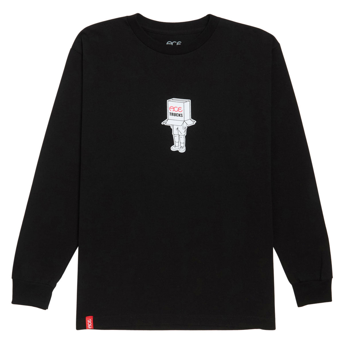 Ace Meme Long Sleeve T-Shirt - Black