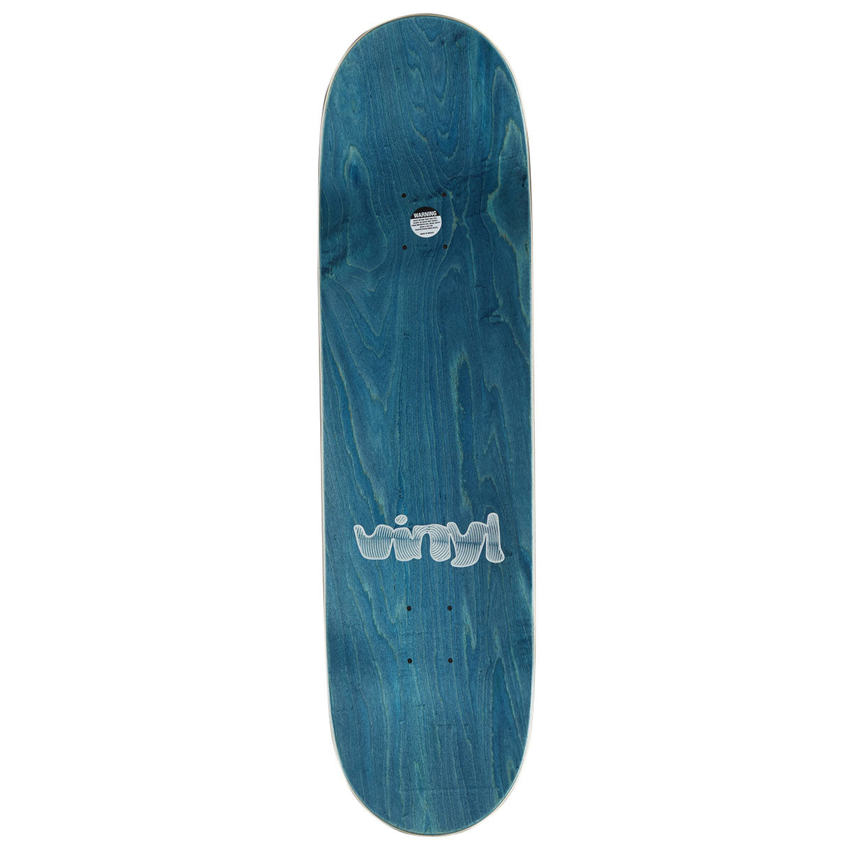 Vinyl Graffiti Logo Skateboard Deck - Assorted Veneers - 8.25"