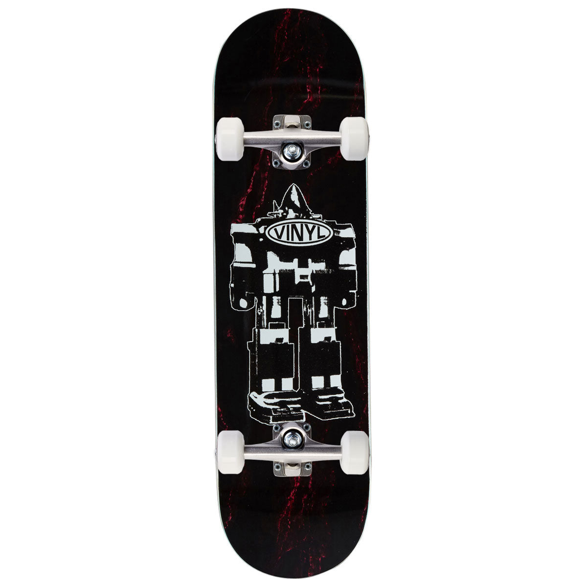 Vinyl Robot Skateboard Complete - 8.38"