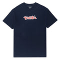 Vinyl Graffiti Logo T-Shirt - Navy