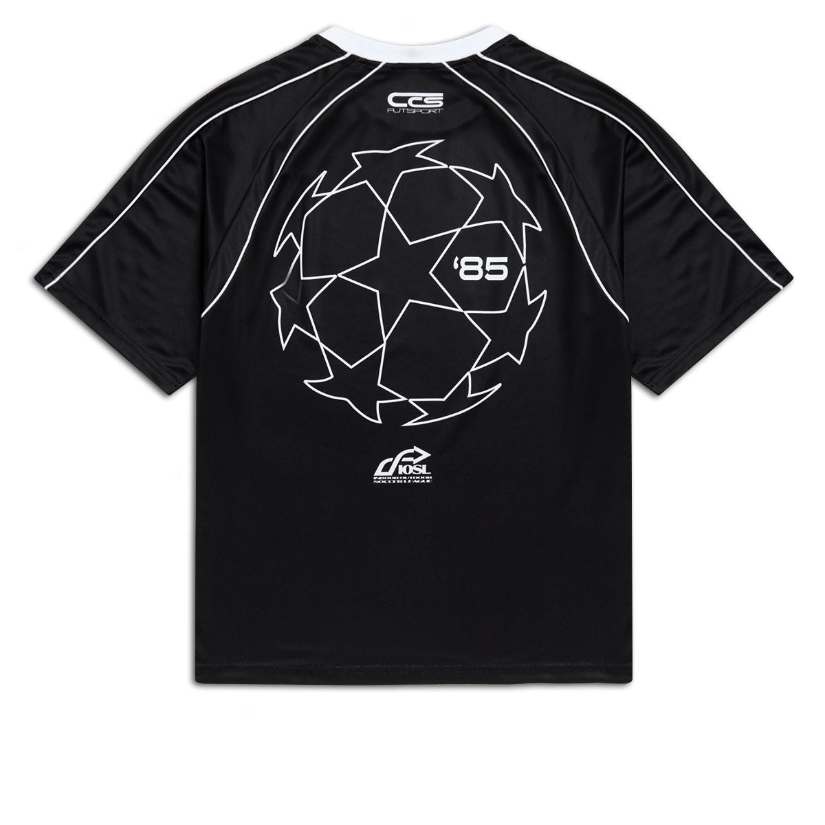 CCS Retro '85 Soccer Jersey - Black