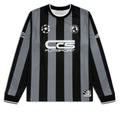 CCS Retro '85 Long Sleeve Soccer Jersey - Black Stripe