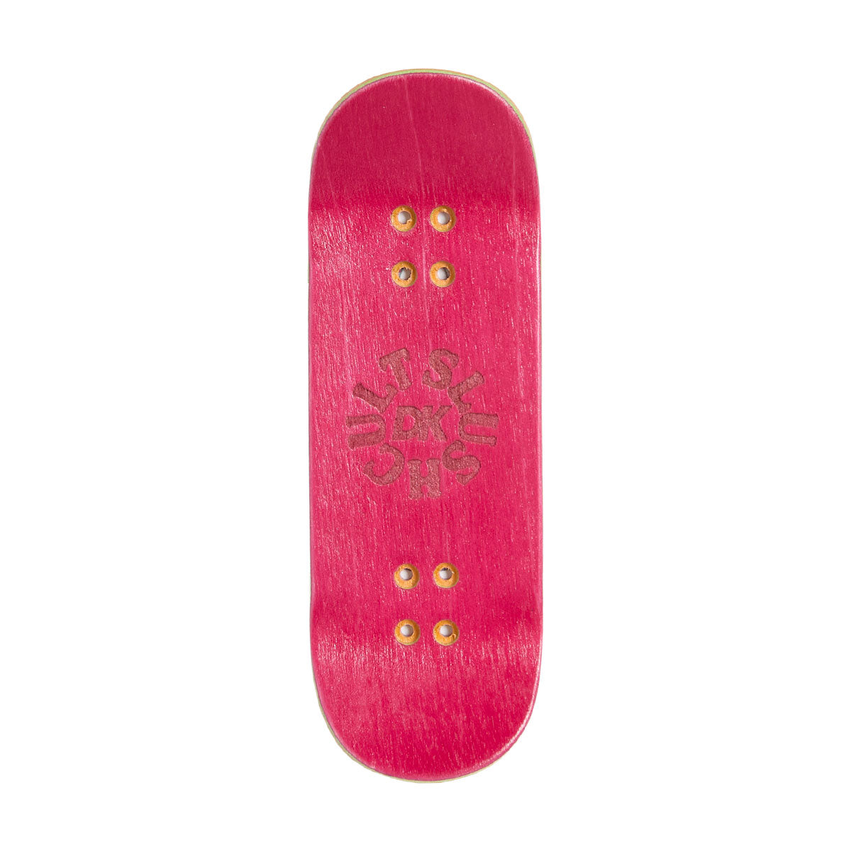 SlushCult x Ollie Lotus Shop Fingerboard Deck - Clear - 32mm