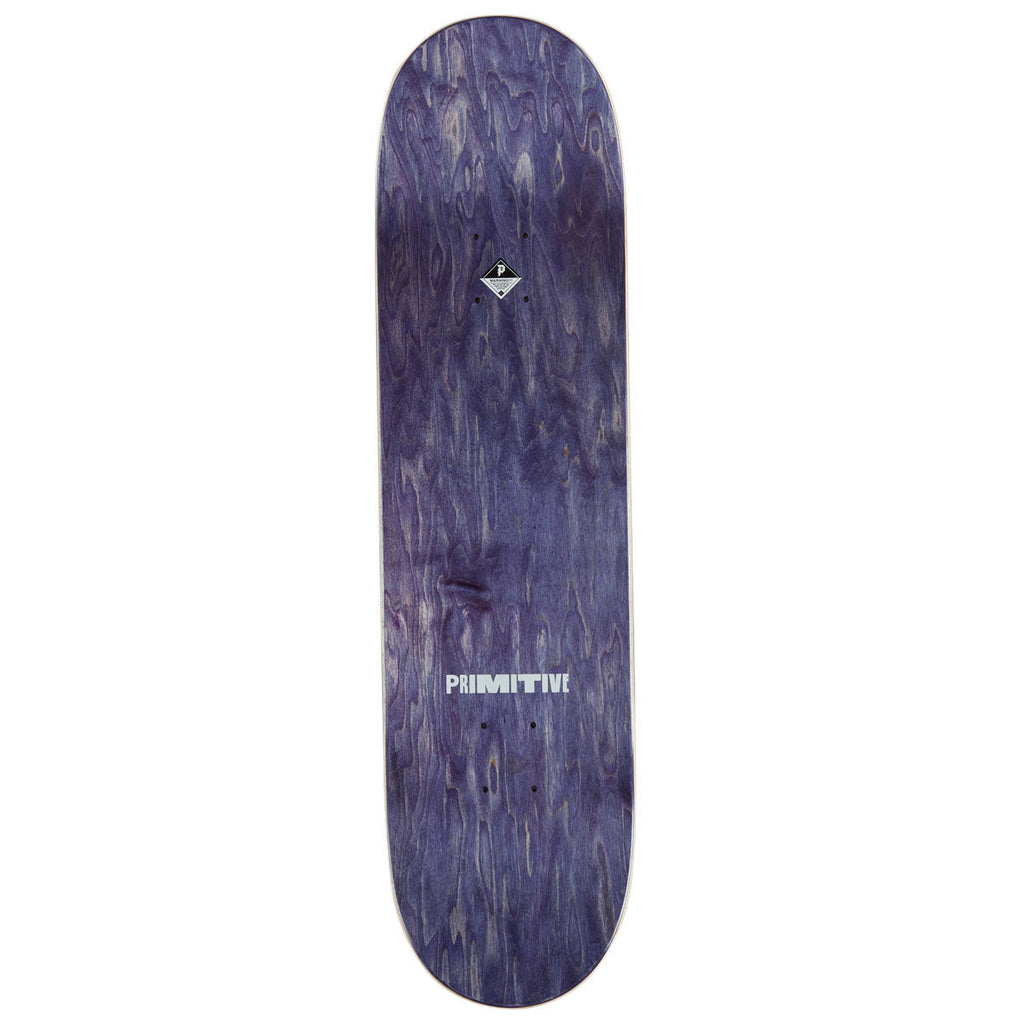Primitive Ribeiro Stretch Skateboard Deck - Blue - 8.25"