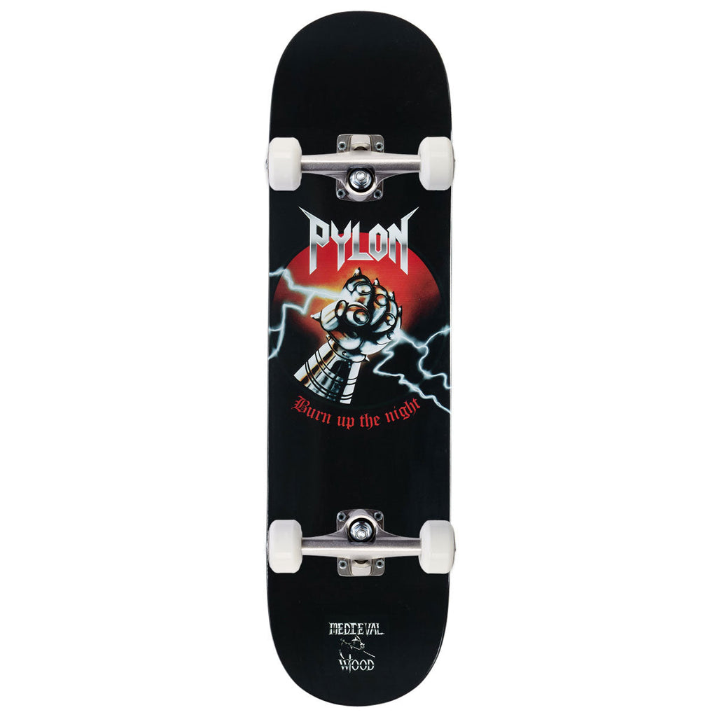 Pylon Burn Up The Night Skateboard Complete - 8.38"