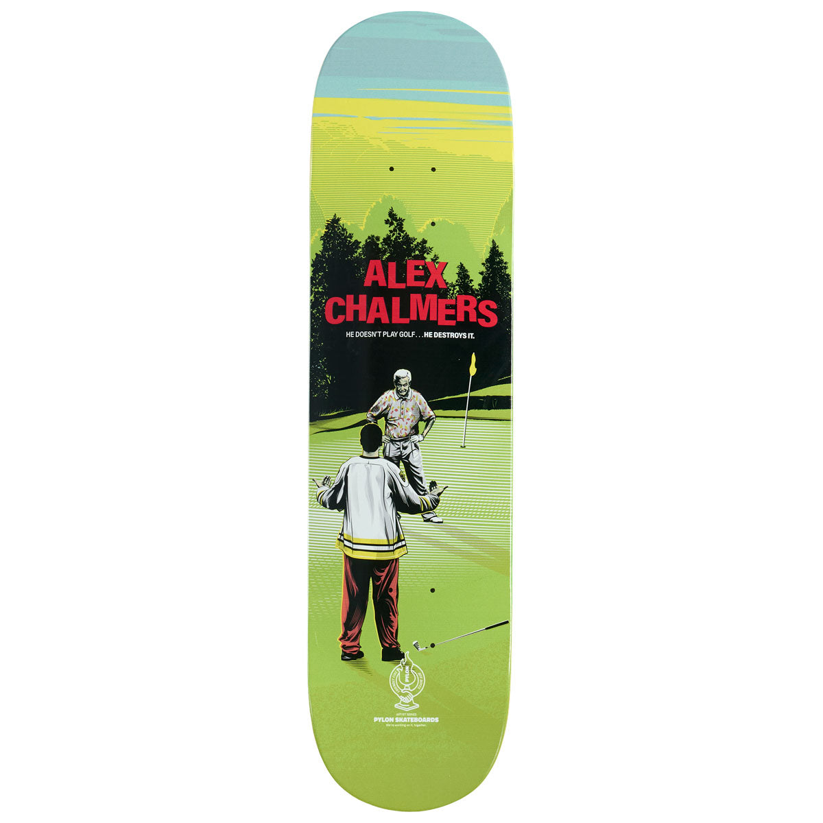 Pylon Alex Chalmers Price Is Skateboard Deck - 8.25"