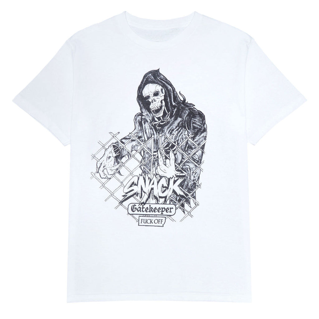 Snack Gatekeeper T-Shirt - White