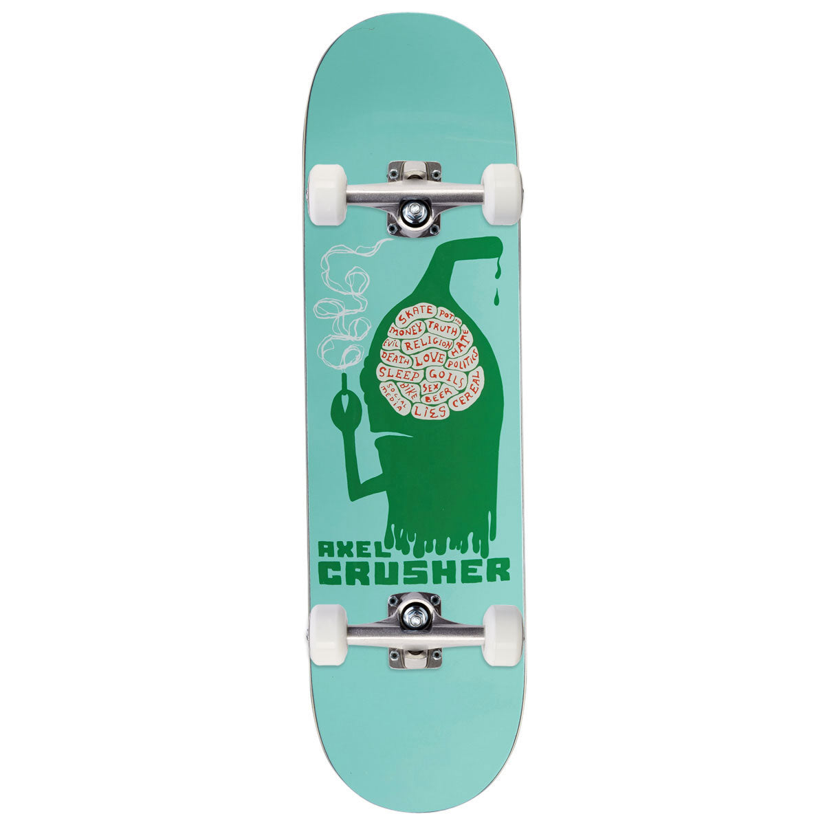 Toy Machine Axel Silowet Skateboard Complete - 8.25"