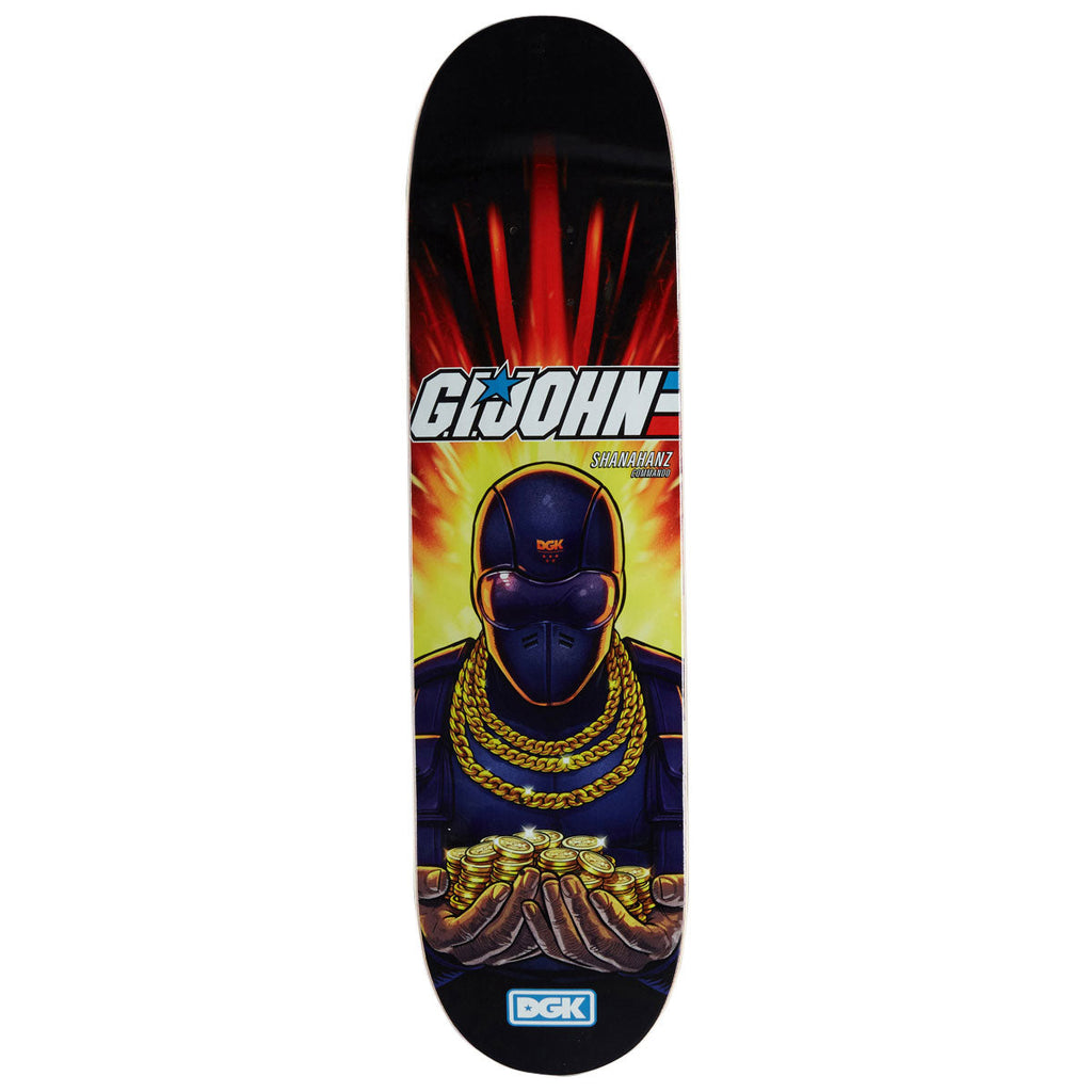 DGK Snake Shanahan Skateboard Deck - 8.06"