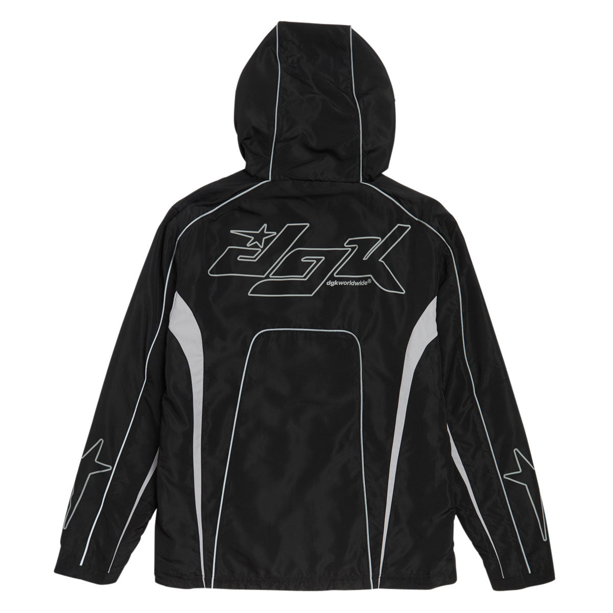 DGK Omega Windbreaker Jacket - Black
