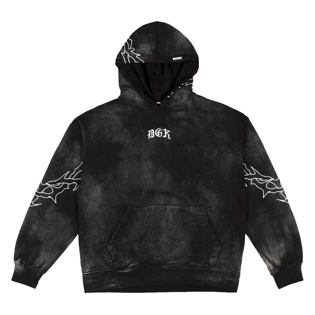 DGK Battalion Hoodie - Sunbleached Black