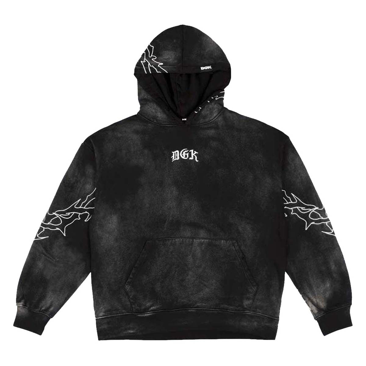 DGK Battalion Hoodie - Sunbleached Black
