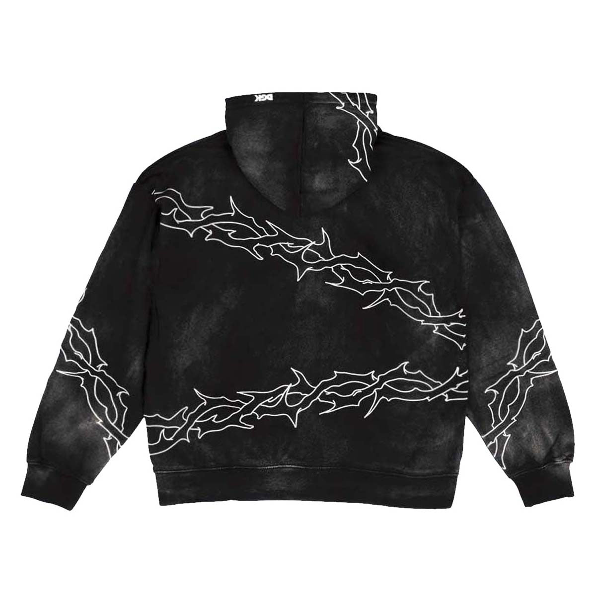 DGK Battalion Hoodie - Sunbleached Black