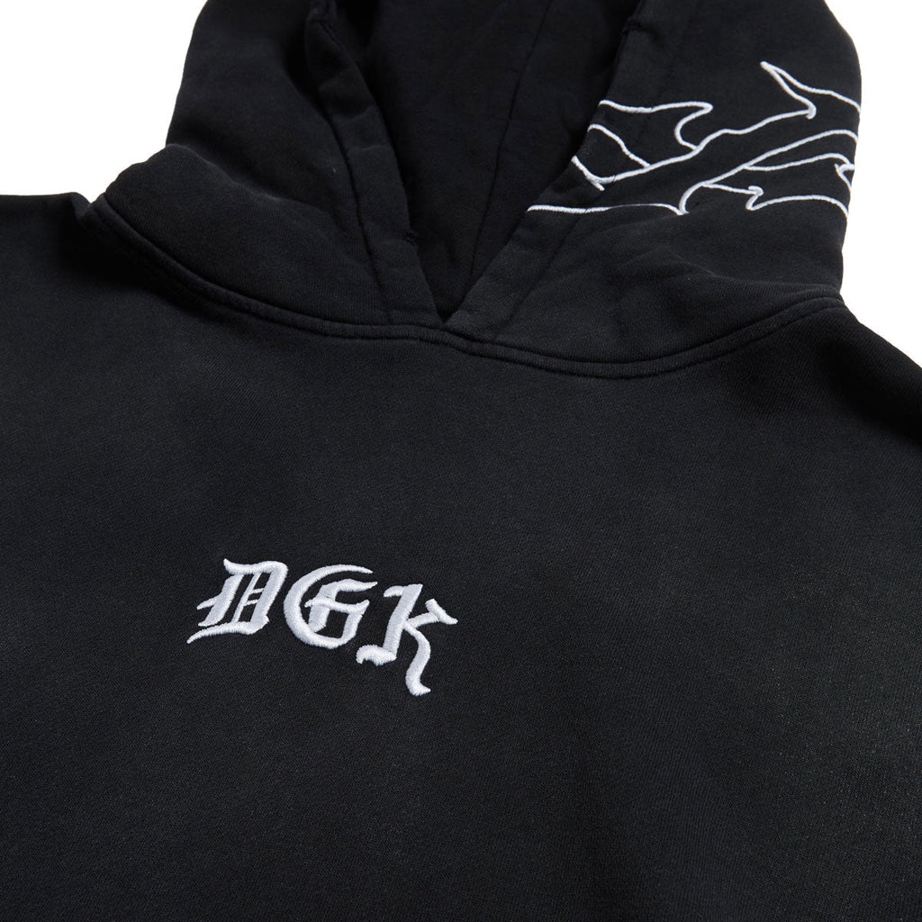 DGK Battalion Hoodie - Sunbleached Black