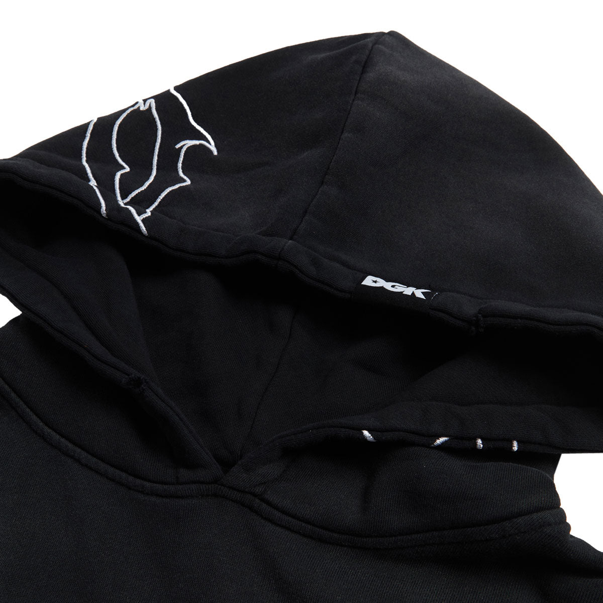 DGK Battalion Hoodie - Sunbleached Black