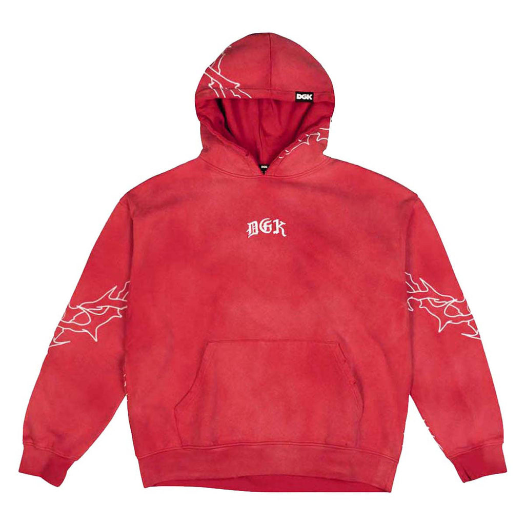 DGK Battalion Hoodie - Sunbleached Red