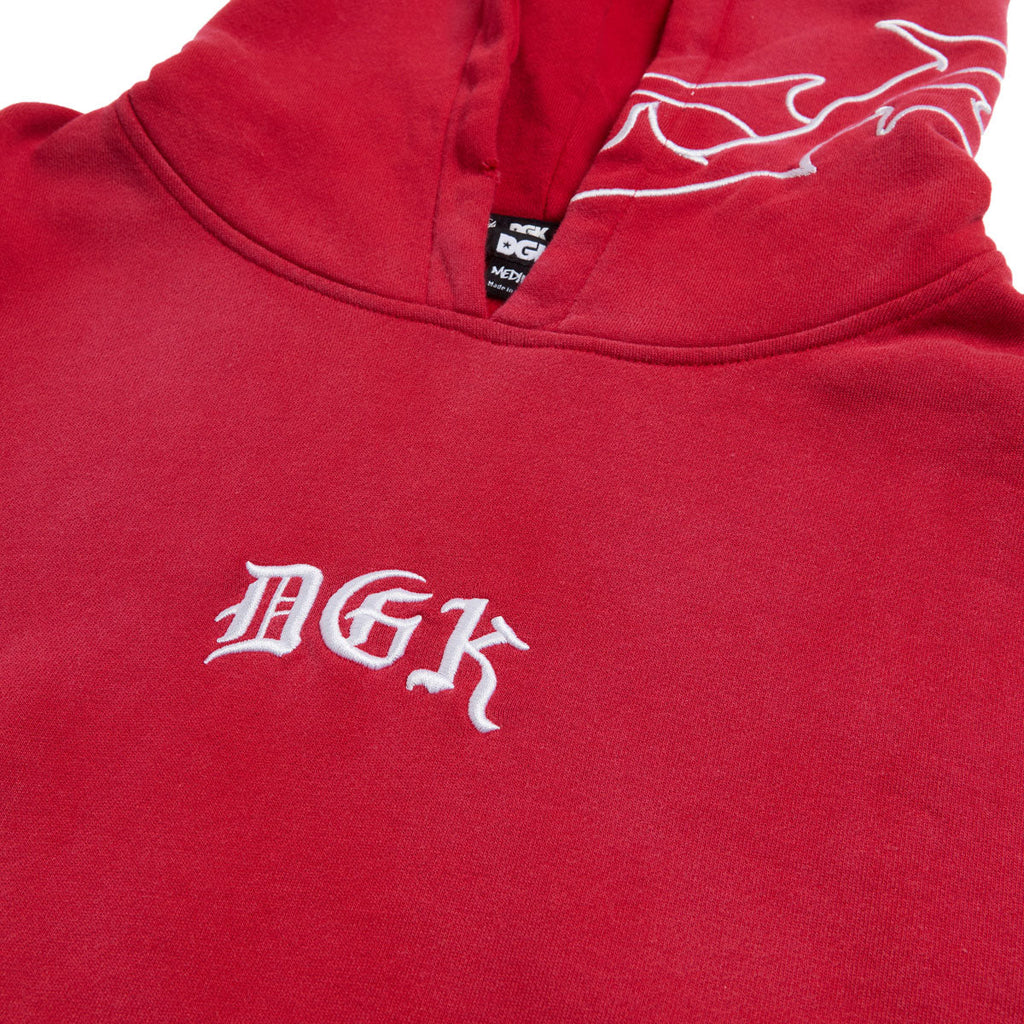 DGK Battalion Hoodie - Sunbleached Red