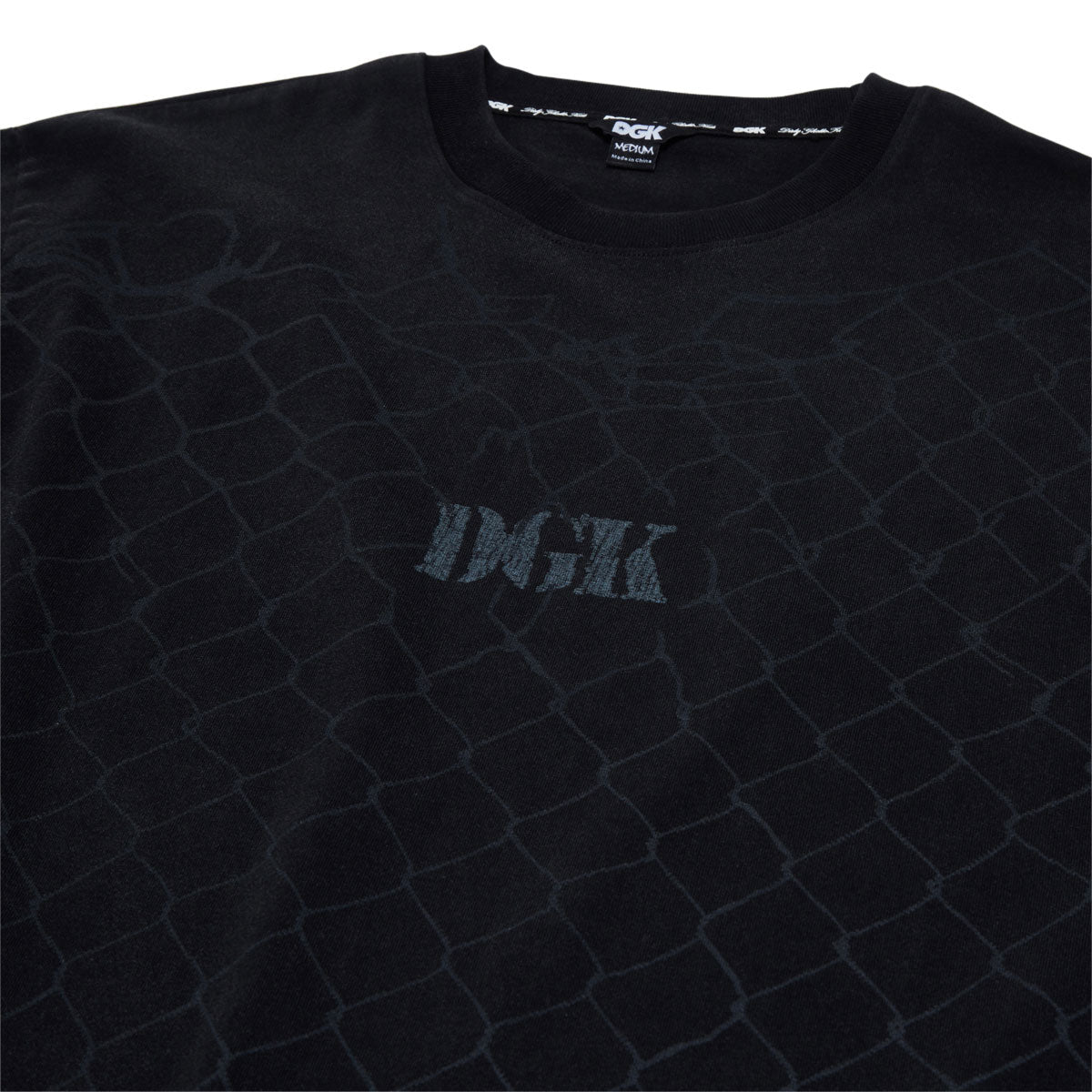 DGK Breakthrough Knit T-Shirt - Vintage Black