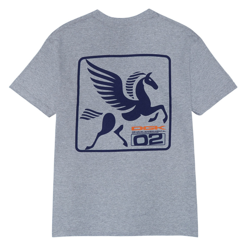 DGK Flight T-Shirt - Grey Heather
