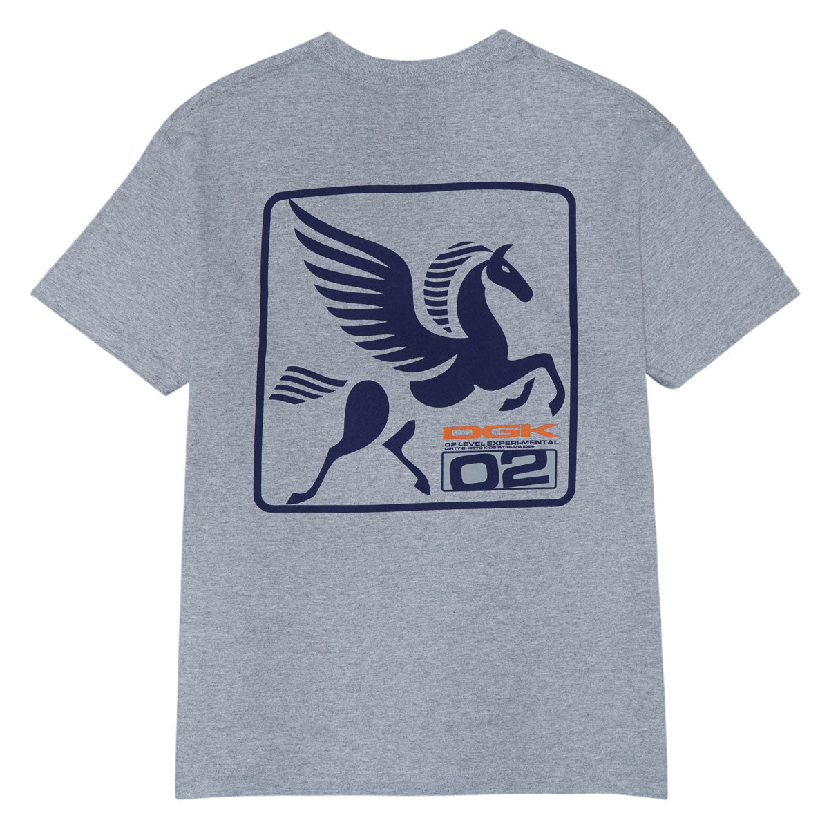 DGK Flight T-Shirt - Grey Heather