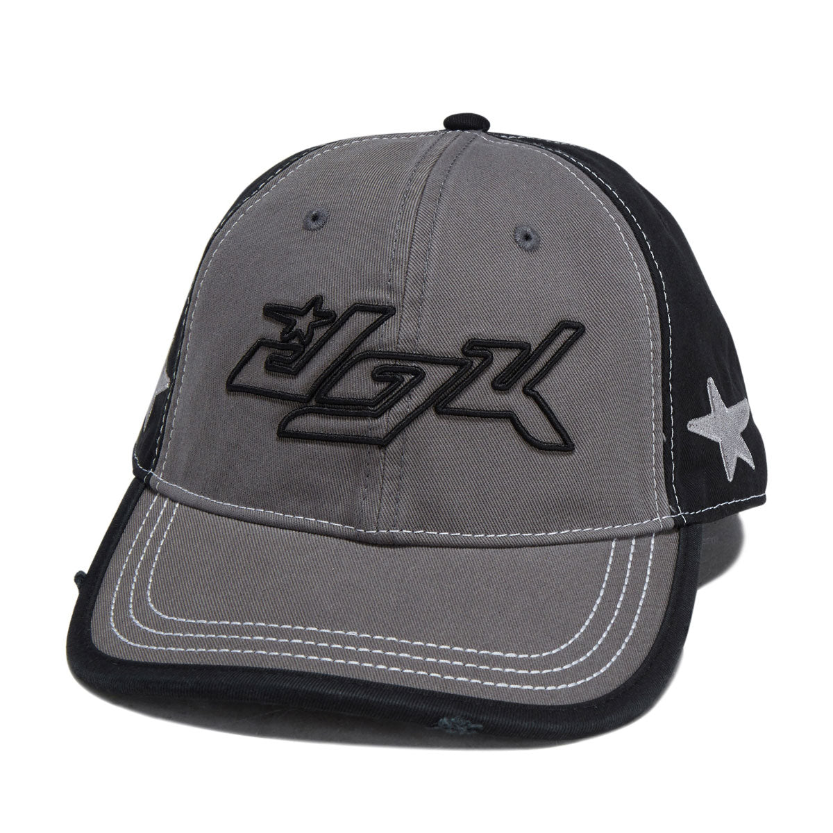 DGK Omega Snapback Hat - Gray/Black
