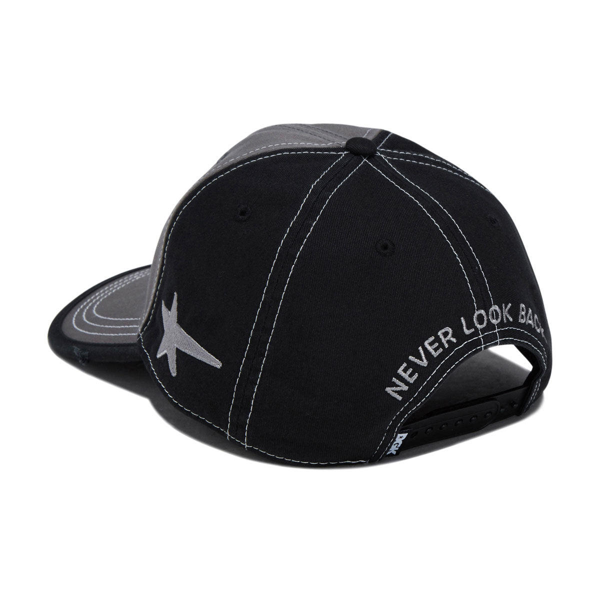 DGK Omega Snapback Hat - Gray/Black