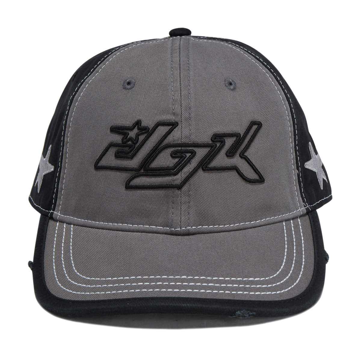 DGK Omega Snapback Hat - Gray/Black