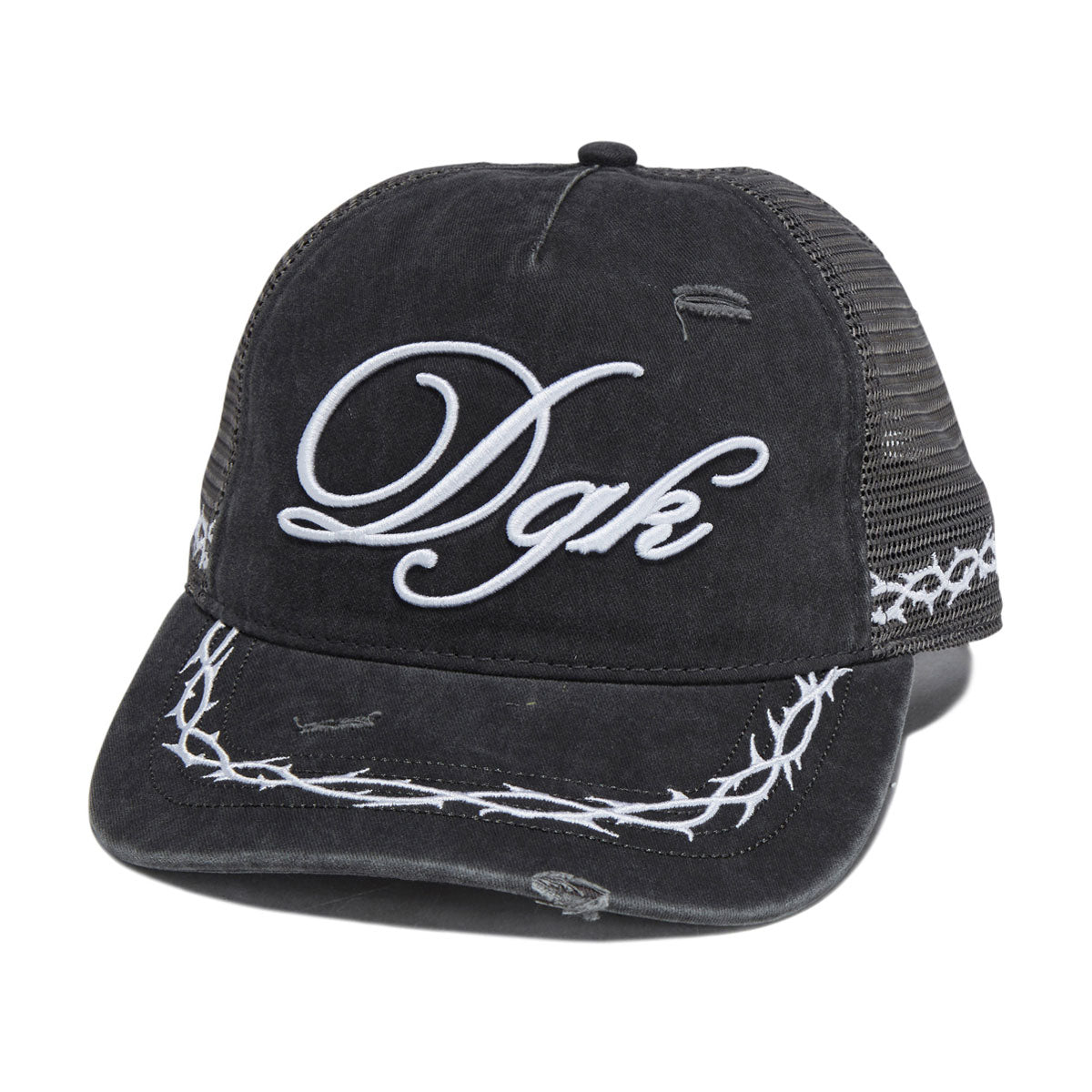 DGK Torn Trucker Hat - Black