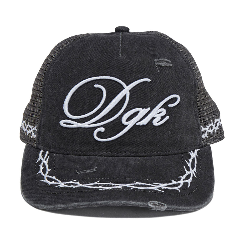 DGK Torn Trucker Hat - Black
