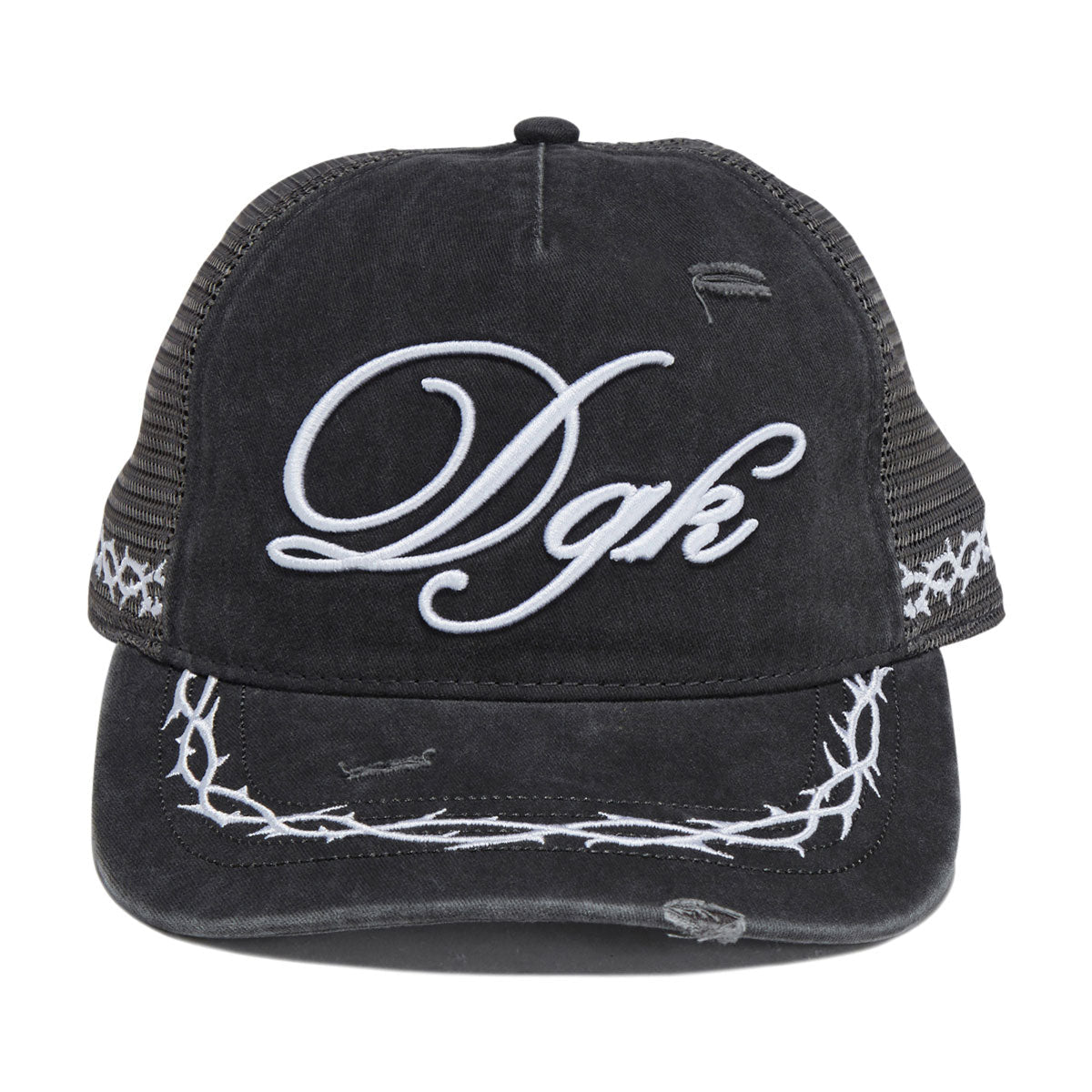 DGK Torn Trucker Hat - Black